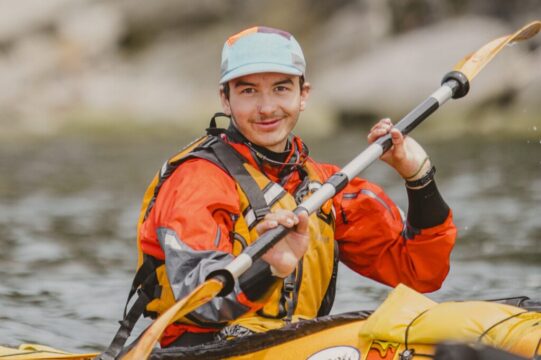 Expédition de kayak de mer dans la baie de Gaspé